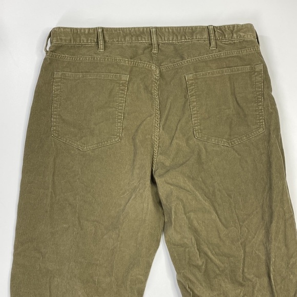 Lands' End Comfort Waist 5 Pocket Corduroy Pant Tan Beige 501619 Size 40x28 - Picture 4 of 13
